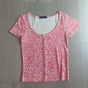 Brandy Melville zelly cheetah top